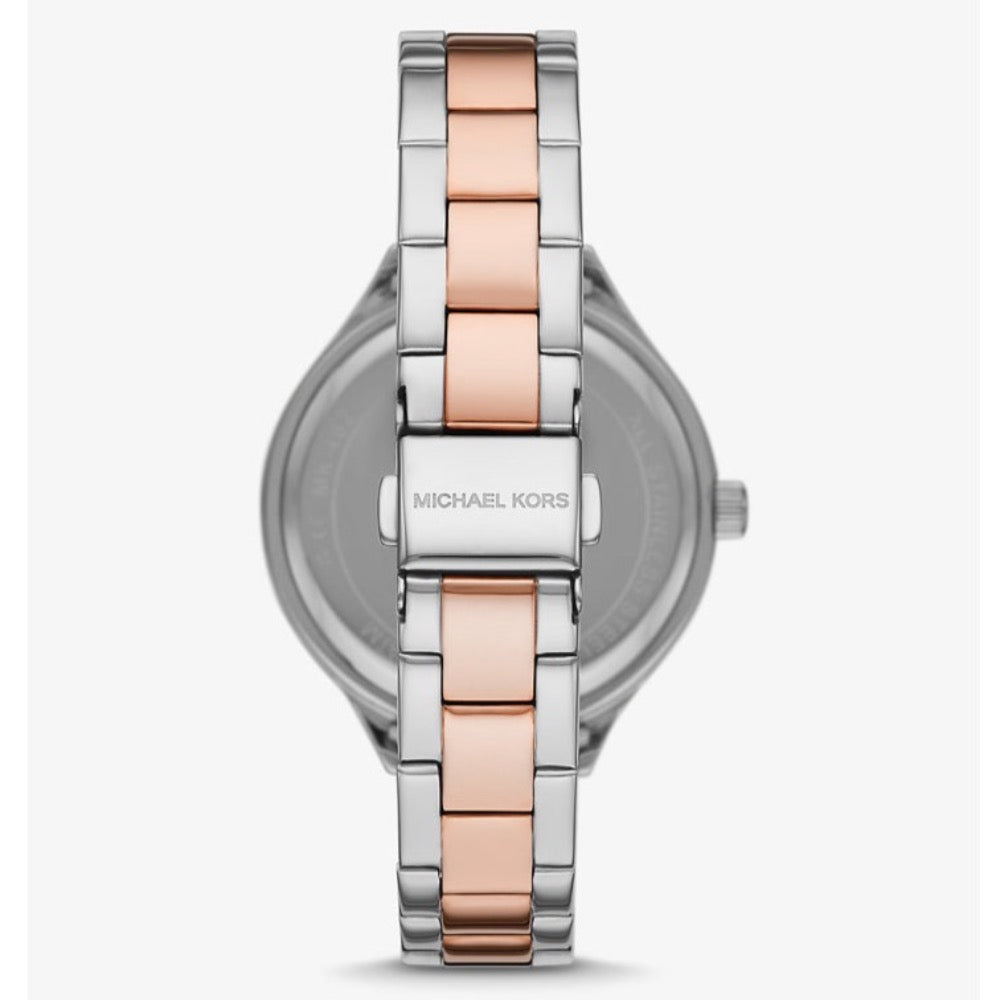 Michael Kors - Pavé Two-Tone Watch and Heart Bracelet Set