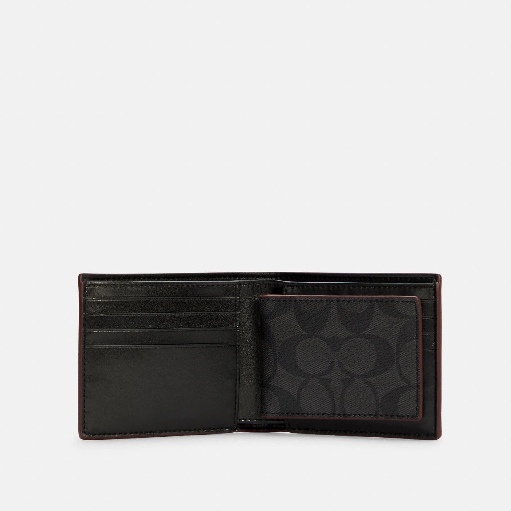 Coach - Boxed 3 In 1 Wallet Gift Set In Signature Canvas - Men